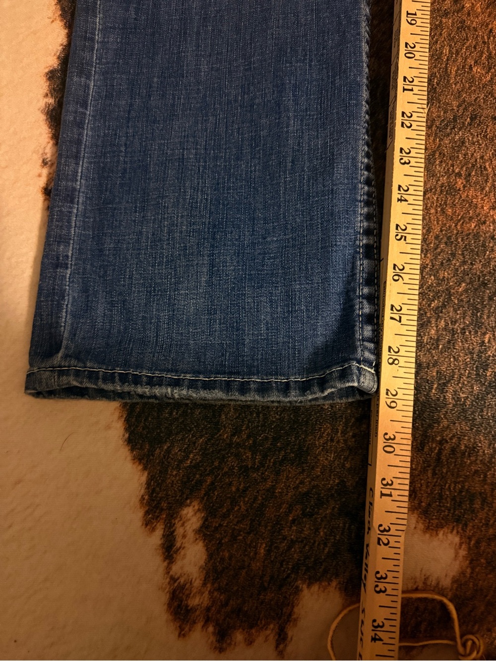 Buckle Men's Blue Denim Jeans - Classic Straight Fit - Picture 2 of 5